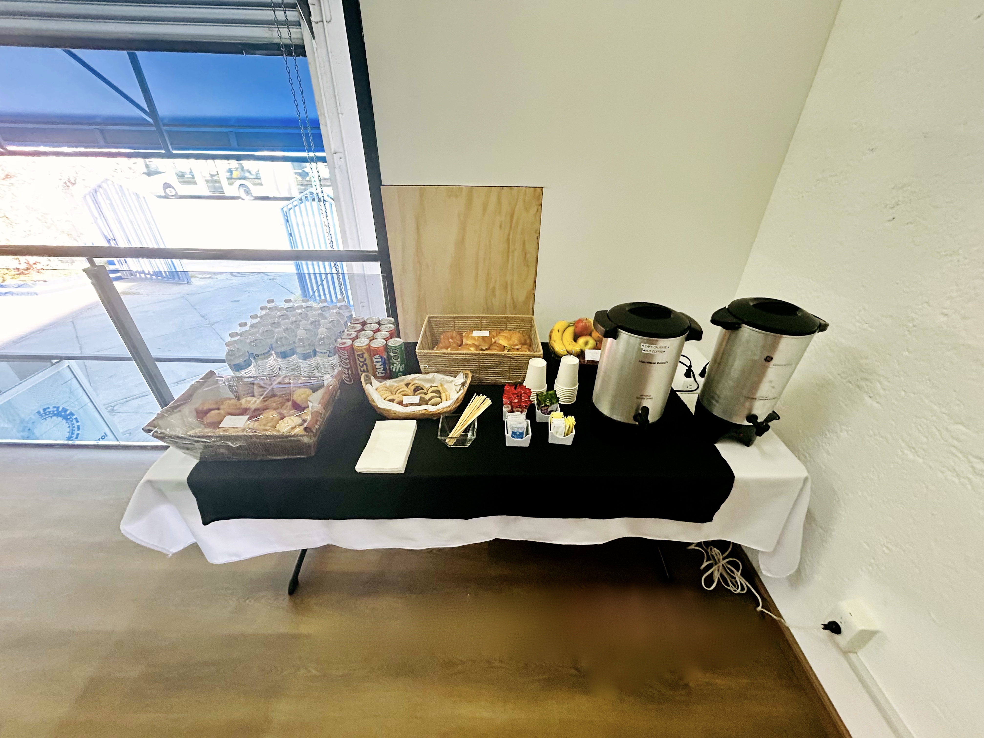 Montaje profesional de Coffee Break